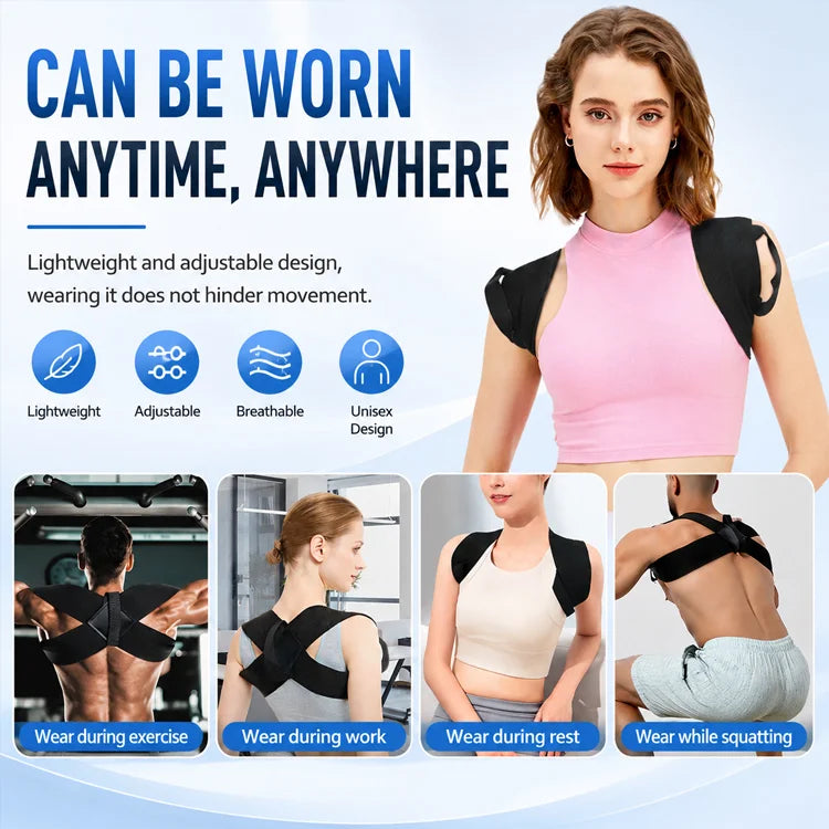 Adjustable Shoulder Posture Support Strap