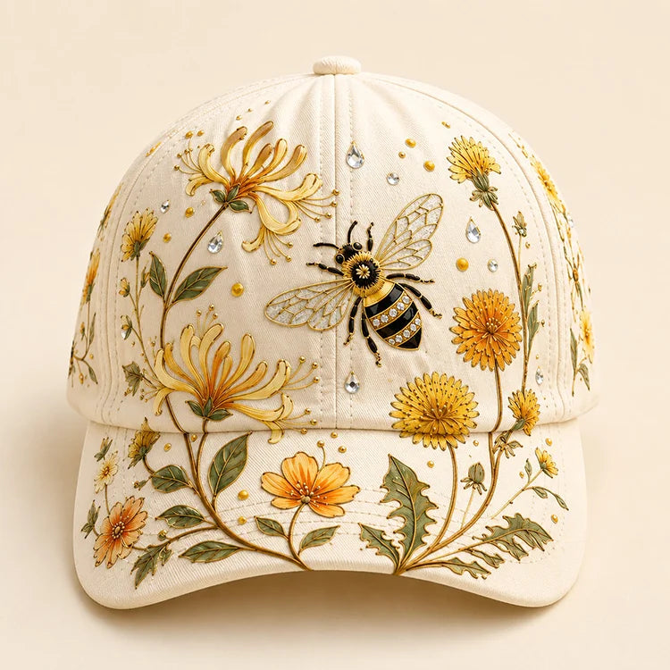 Embroidered Garden Baseball Cap