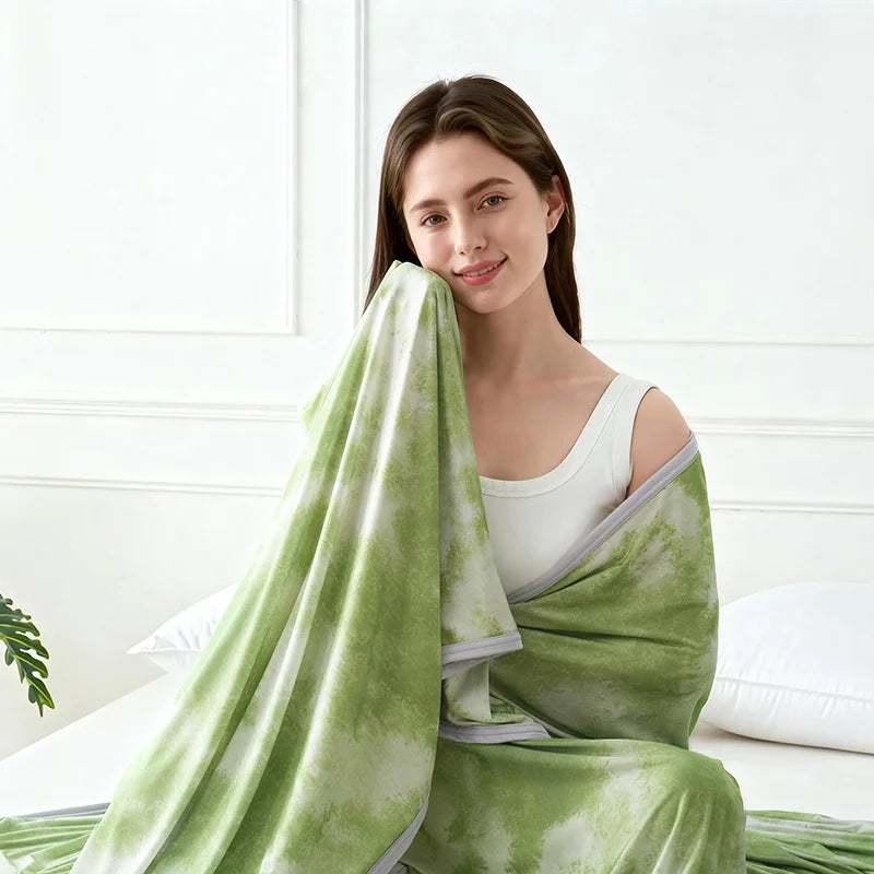 Watercolor Cooling Blanket