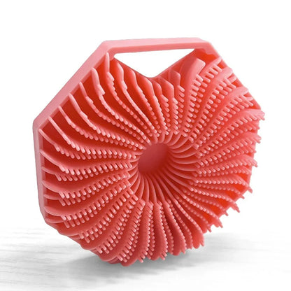 Silicone Body Scrubber – Hygienic Shower Exfoliating Brush For Deep Clean