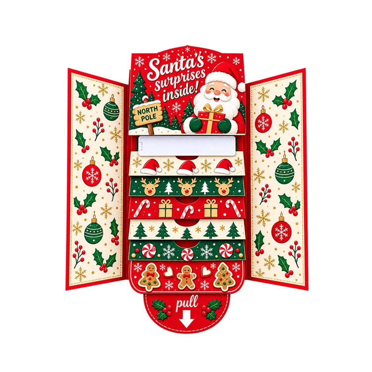 Christmas Waterfall Gift Card Booklet