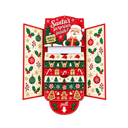Christmas Waterfall Gift Card Booklet