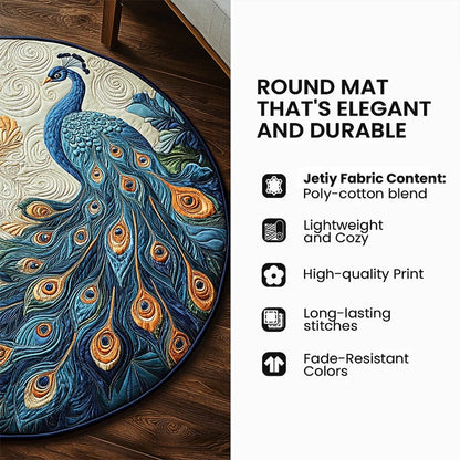 🔥Last Day 50% OFF🎁3D Christmas Illusion Round Rug