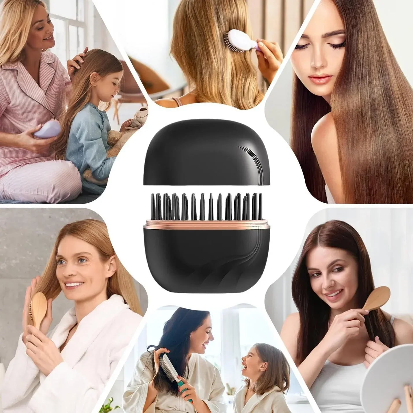 ✨ Portable Cordless 2-in-1 Hair Styling Comb