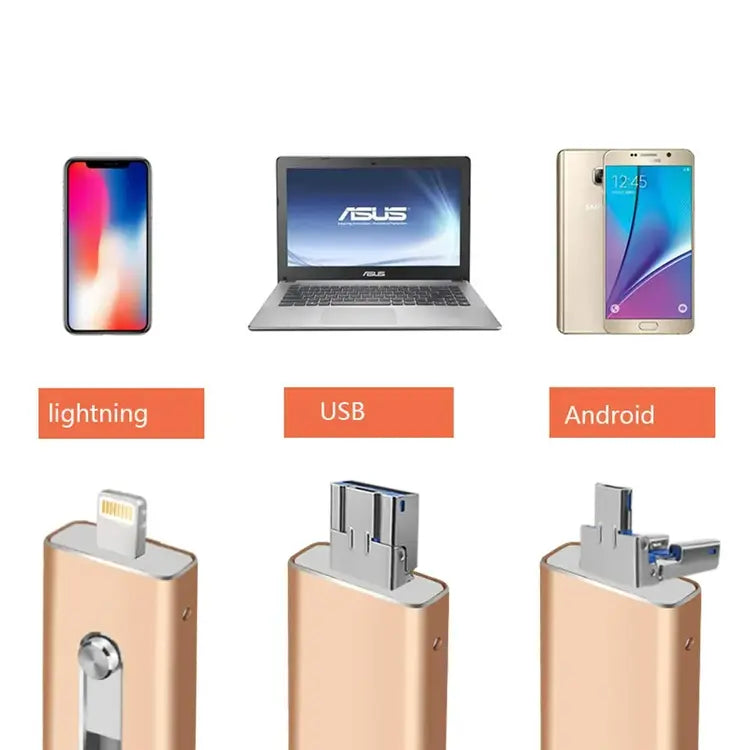 3-in-1 Smart Flash Drive