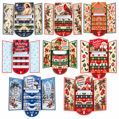 Christmas Waterfall Gift Card Booklet