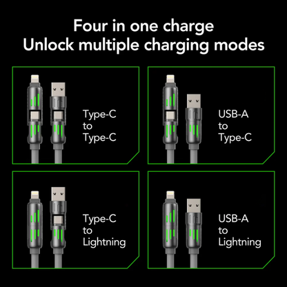 4-in-1 USB Charging Cable