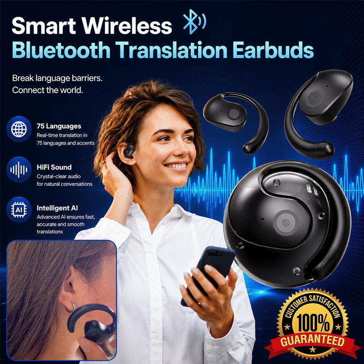 Pro Wireless Bluetooth Translation Earbuds