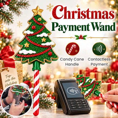 Christmas Tap-to-Pay Wand