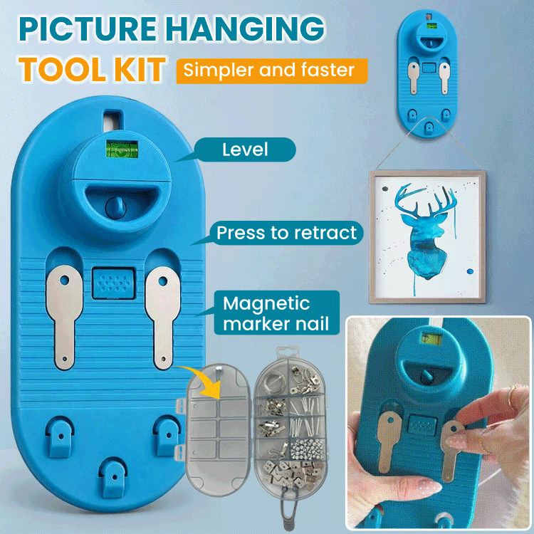 GO! Hang it - Picture Hanging Tool With Level