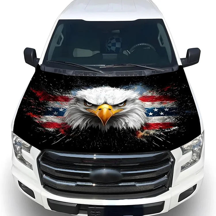 🦅LAST DAY 50% OFF🦅Patriotic Holiday Car Hood Cover