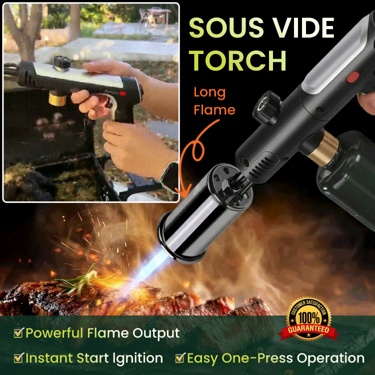 Adjustable Flame Butane Torch Gun