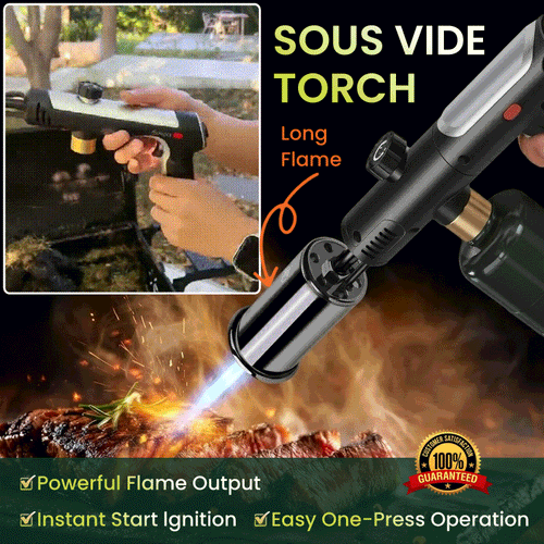 Adjustable Flame Butane Torch Gun
