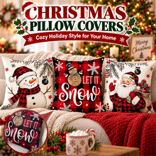 Christmas Throw Pillow Covers