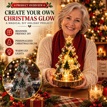 DIY Christmas Tree Resin Night Light Kit