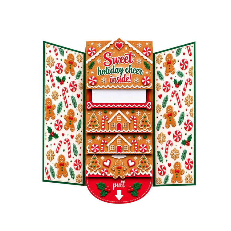 Christmas Waterfall Gift Card Booklet