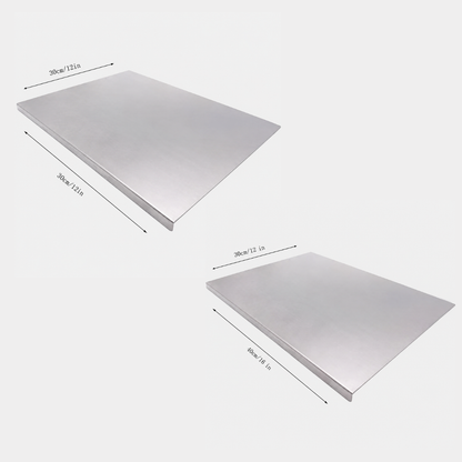PurePrep™ Stainless Steel Cutting & Dough Board