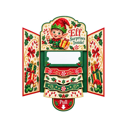 Christmas Waterfall Gift Card Booklet