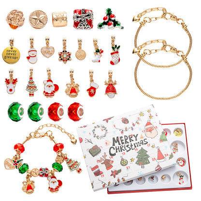 24-Day Christmas Charm Bracelet Advent Calendar