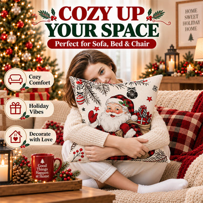 Christmas Throw Pillow Covers