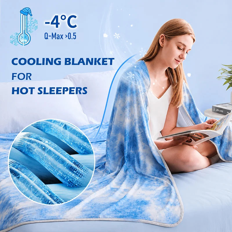 Watercolor Cooling Blanket