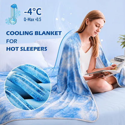 Watercolor Cooling Blanket