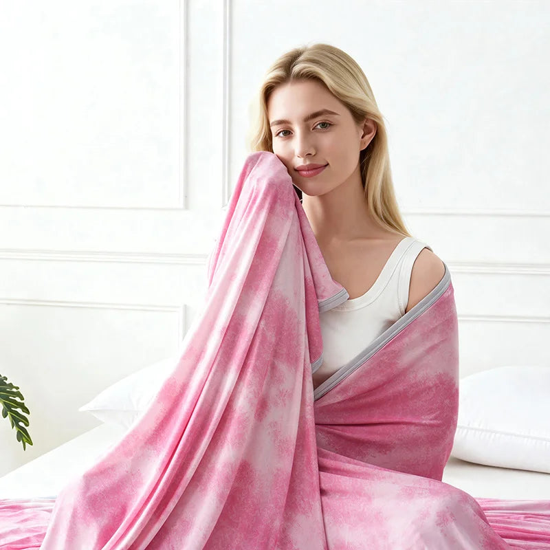 Watercolor Cooling Blanket