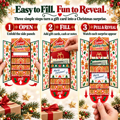 Christmas Waterfall Gift Card Booklet