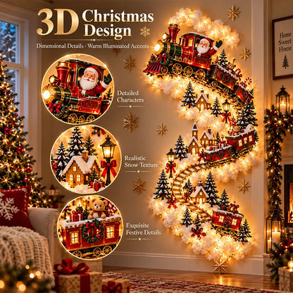 Christmas Magic 3D Trail Wall Light