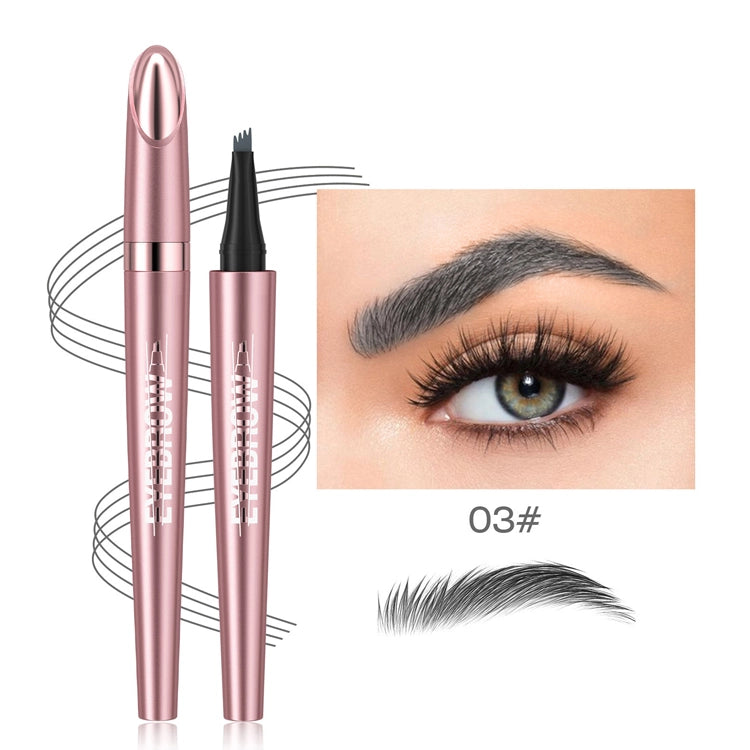 Waterproof Micro-Fork Eyebrow Pen