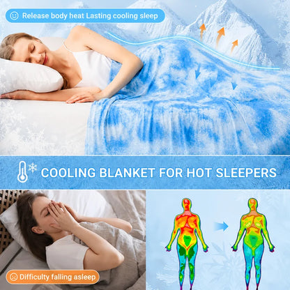 Watercolor Cooling Blanket
