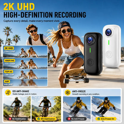 Hands-Free Magnetic Wearable Camera