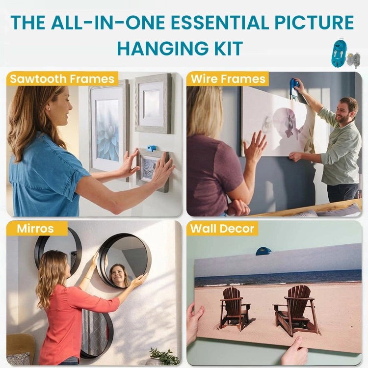GO! Hang it - Picture Hanging Tool With Level