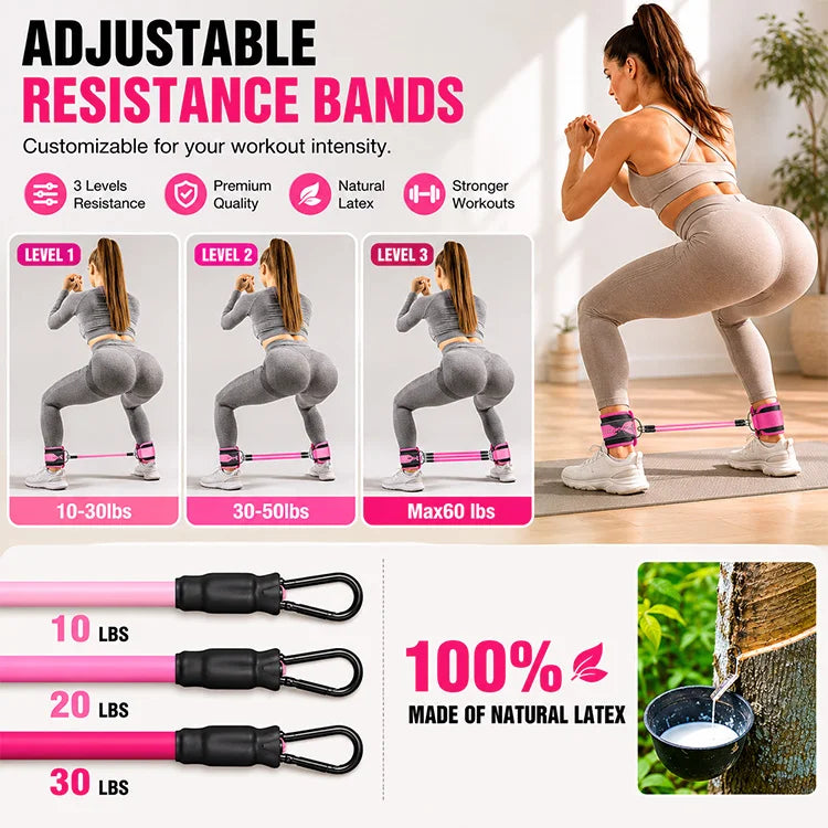 Ankle Resistance Bands Set