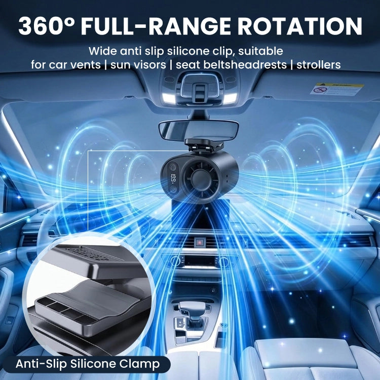 Portable Turbo Waist Clip Fan