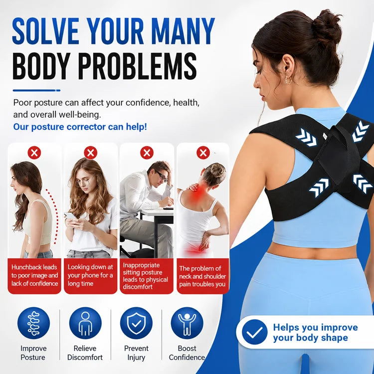 Adjustable Shoulder Posture Support Strap