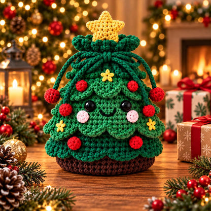🔥Last Day 50% OFF 🔥Christmas Crochet Gift Pouch DIY Kit