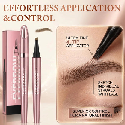 Waterproof Micro-Fork Eyebrow Pen