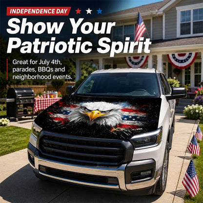 🦅LAST DAY 50% OFF🦅Patriotic Holiday Car Hood Cover