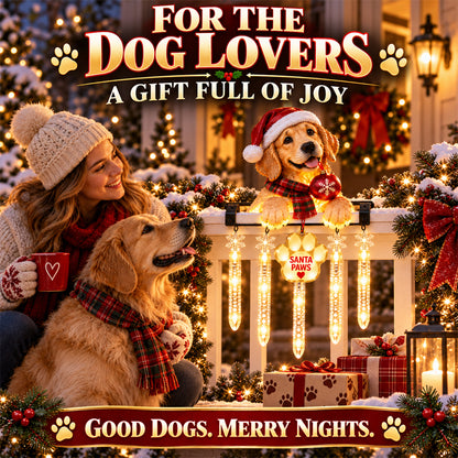 Santa Paws Railing Light
