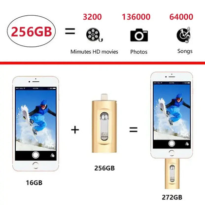 3-in-1 Smart Flash Drive