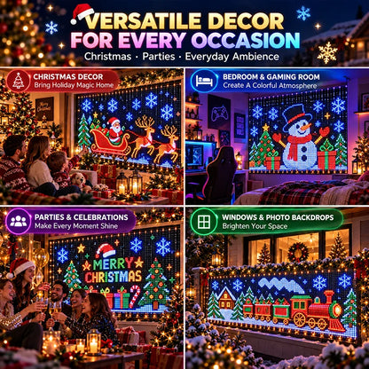 🔥Last Day 50% OFF 🔥🎄GlowCurtain