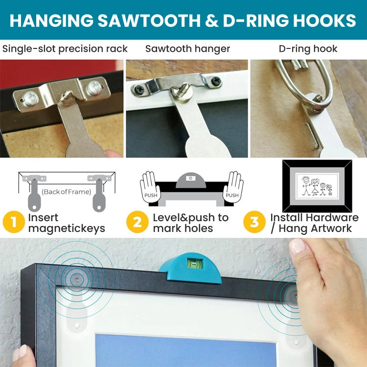 GO! Hang it - Picture Hanging Tool With Level