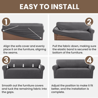 Waterproof Stretch Sofa Cover – Renew & Protect Your Couch In Minutes