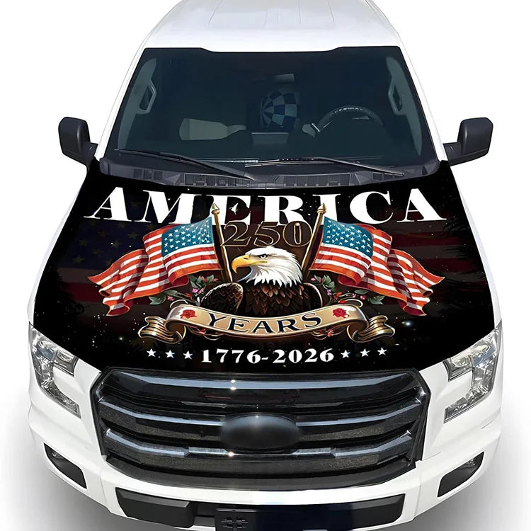 🦅LAST DAY 50% OFF🦅Patriotic Holiday Car Hood Cover