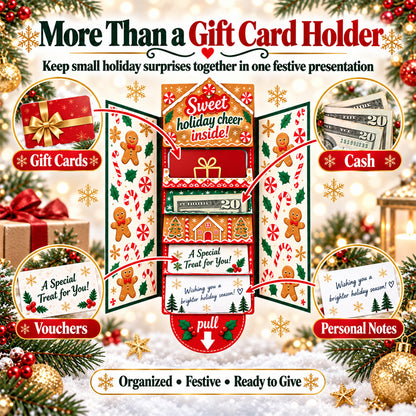 Christmas Waterfall Gift Card Booklet