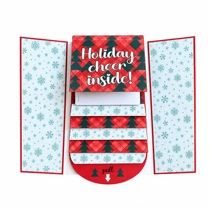 Christmas Waterfall Gift Card Booklet