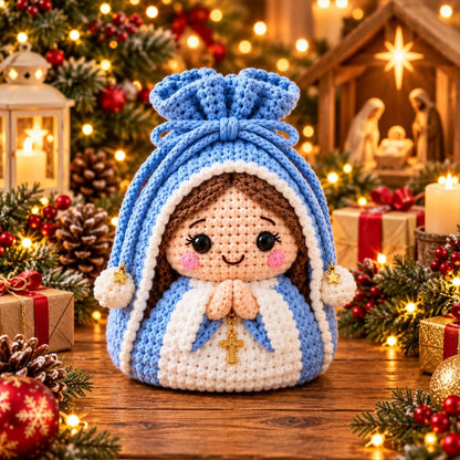 🔥Last Day 50% OFF 🔥Christmas Crochet Gift Pouch DIY Kit