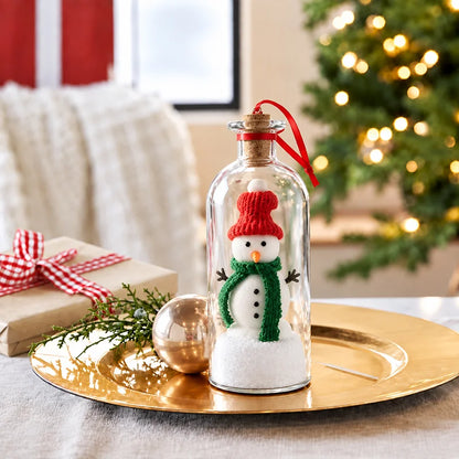 Recordable Christmas Tree Message Bottle – Personalized Voice Keepsake