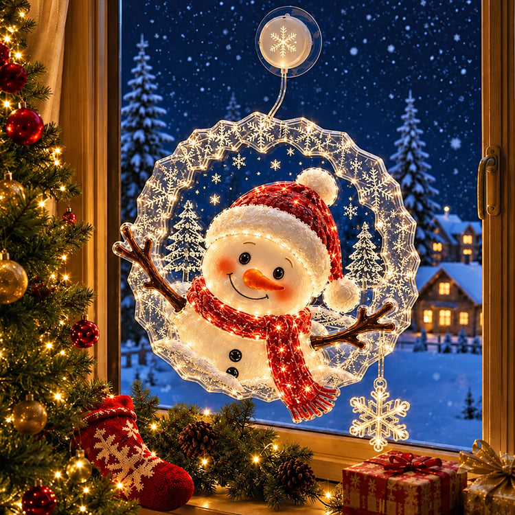 🔥 Last Day 50% OFF🔥🎄Christmas Suction Cup Window Light